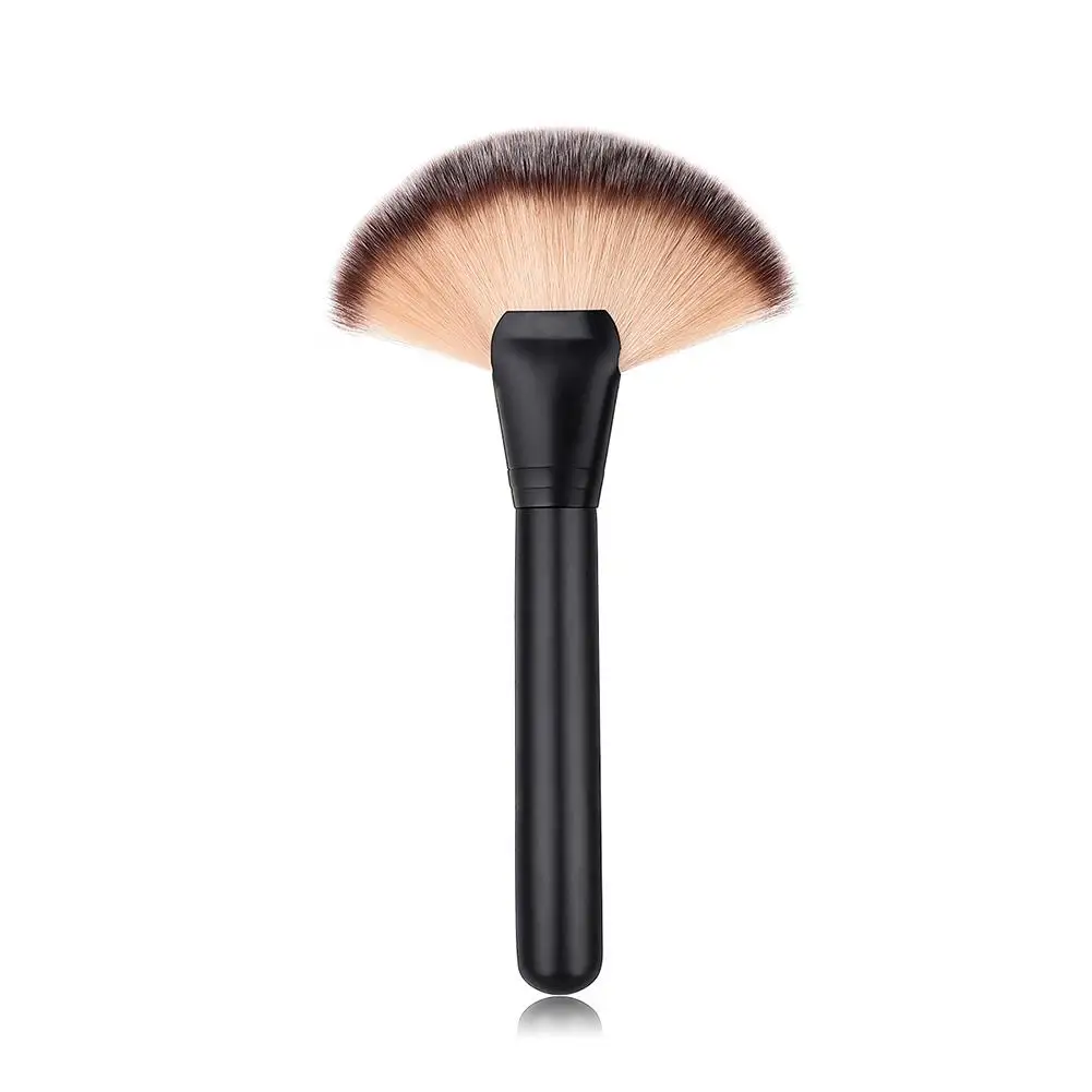 

1 PC Fan Shape Powder Concealer Mix Marker Highlighting Makeup Brush Nail Art brush for makeup