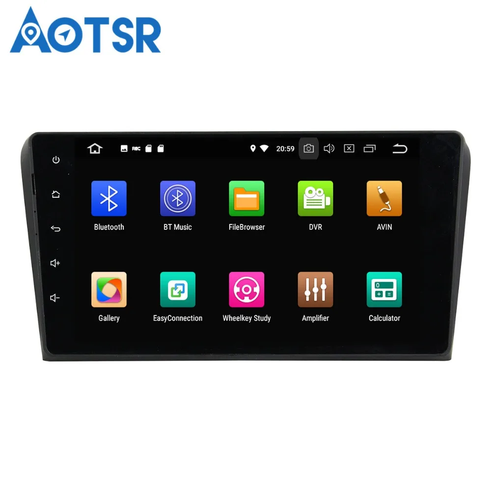 Sale Aotsr Android 8.0 7.1 GPS navigation Car DVD Player For Mazda 3 2010-2012 multimedia radio recorder 2 DIN 4GB+32GB 2GB+16GB 2