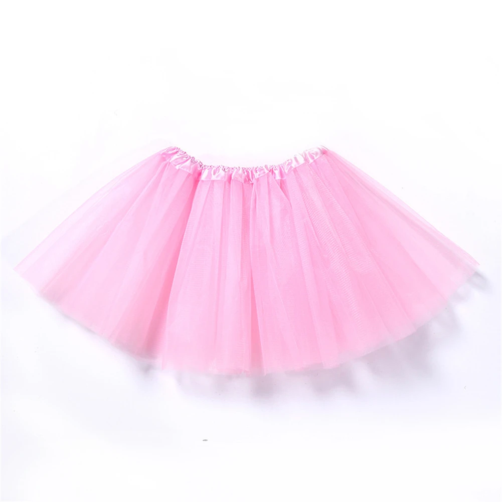 Новинка; женская юбка-пачка; юбка принцессы для вечеринки; летние короткие юбки для танцев; плиссированные юбки-пачки ярких цветов для женщин - Цвет: pink