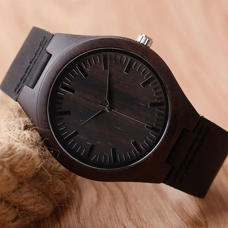 Prix pour Hommes Bois Montre-Bracelet En Cuir Véritable Bande bambou montres Bracelet Minimaliste Sport 100% Nature Bois Relogio Masculino Horloge Cadeau Prix pour Hommes Bois Montre-Bracelet En Cuir Véritable Bande bambou montres Bracelet Minimaliste Sport 100% Nature Bois Relogio Masculino Horloge Cadeau