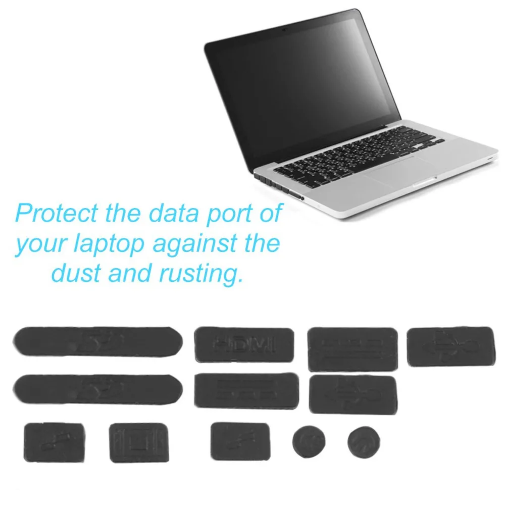 12 шт. силиконовые заглушки для ноутбука Lenovo X1 Carbon Extreme L340 15irh Ideapad110