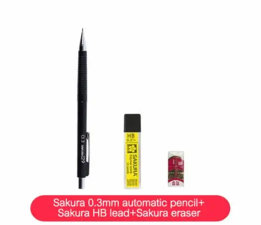 

0.3/0.5/0.7/0.9mm Professional Drawing Graphite Drafting Automatic Mechanical Pencil for School Supplies Stationery