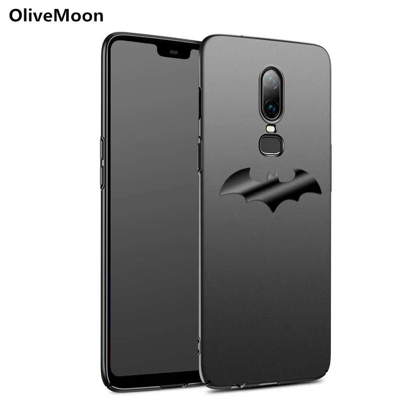 

Oneplus 6 Batman Phone Case For Oneplus 6 6T 1+6 Cases Hard PC Phone Back Cover For One Plus 5 5T 1+5 Coque Fundas Shell