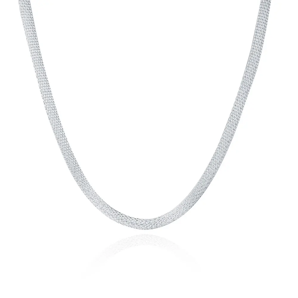 

Jewelry Gift Silver Plated Necklace For Women For mother Wholesale Hight Quality