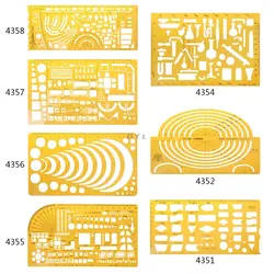 K смолы диаграмма символ черчения Шаблон Линейка трафарет измерительный инструмент студент