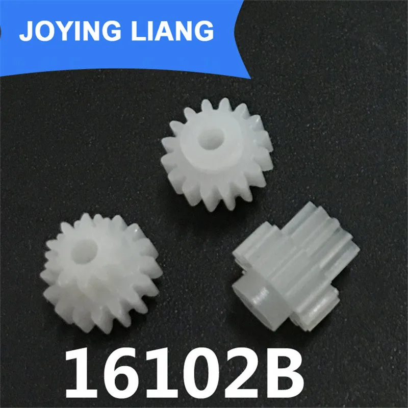 16102B 0 5 M Gear 16 зубьев + 10 POM Double Pinions Toy Parts шт./лот | Обустройство дома