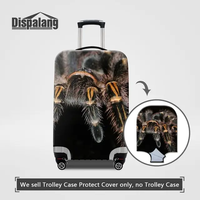 Download Cool Spider Luggage Covers Animal Dustproof Thicker Cover For A Suitcase Elastic Baggage Cover Travel Accessories Drop Shipping Travel Accessories Aliexpress