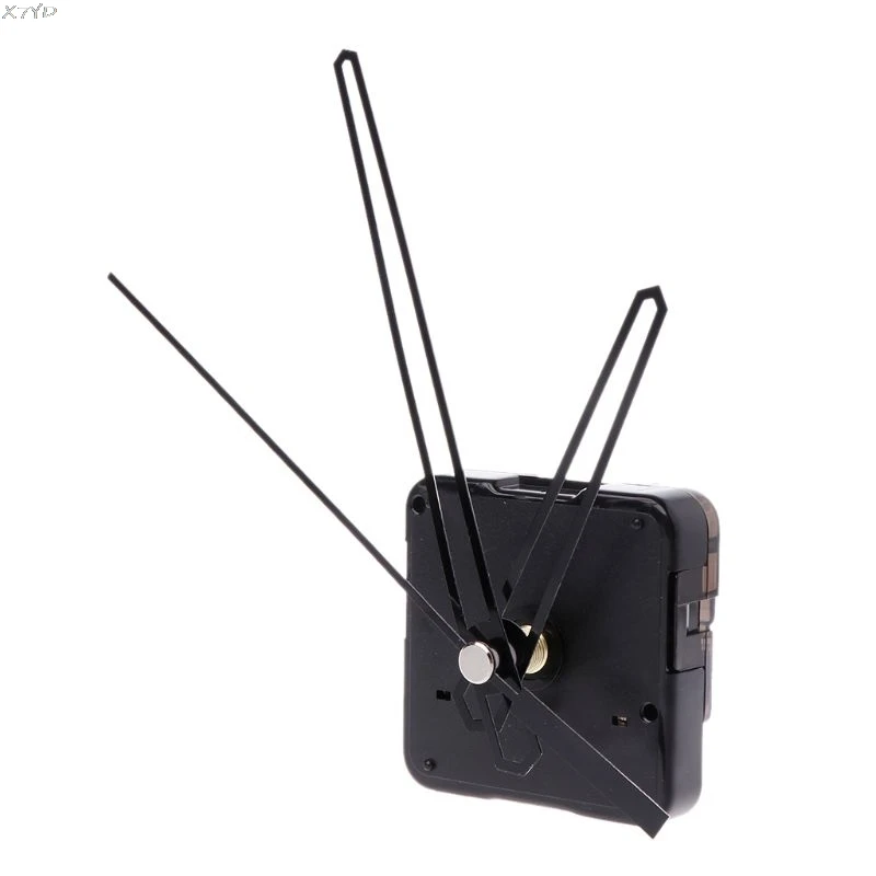 

Quartz Clock Movement Mechanism Hands Wall Repair Tool Parts Silent Kit Set DIY Black Pointer 39#