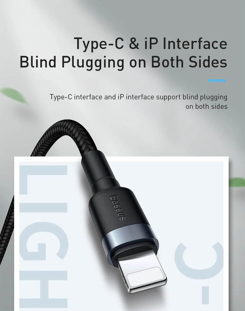 Baseus usb type-C-USB кабель для iPhone 11 Pro Max 18 Вт PD быстрое зарядное устройство type-c USB C кабель для iPhone Xs Max шнур для передачи данных
