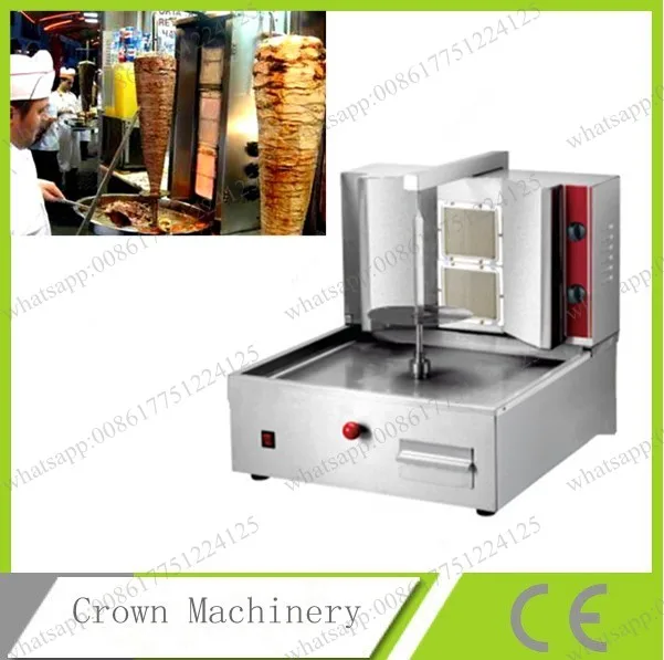 

Gas vertical broiler with 2 burners; Gas Doner Kebab Machine; gas shawarma Grill for meat
