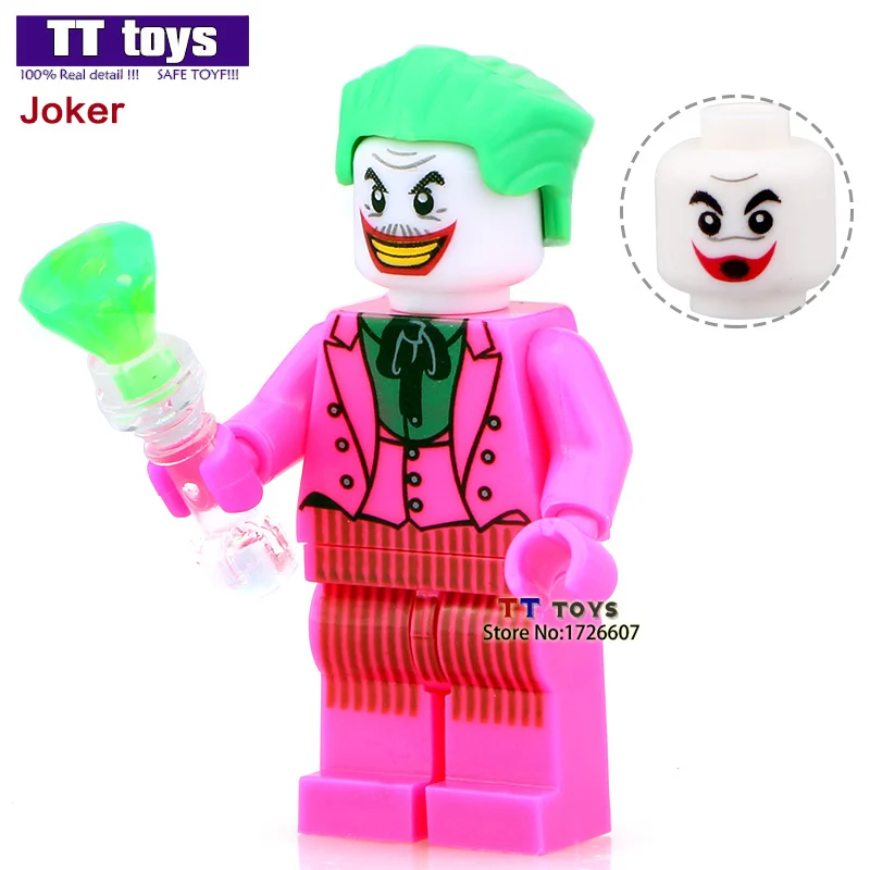 

Joker XH131 Single Sale DC Super Hero Building Blocks Avengers Batman Dolls Assemble Model Children Bricks Best Toys X0111