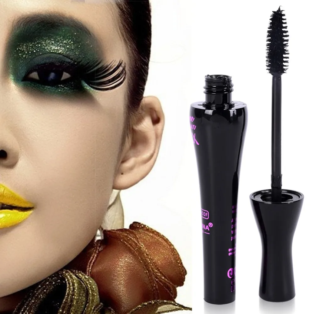 

Women Cosmetic Makeup Extension Length Long Curling Black 4D Mascara Eye Lashes Full Professional Makeup