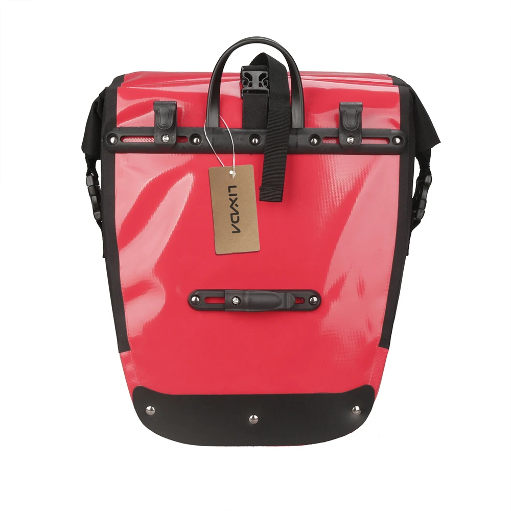 Perfect Lixada 20L Roller Bike Pannier Cycling Bicycle Rear Pack Bag Waterproof MTB Bike Seat Trunk Bag Big Capacity 12