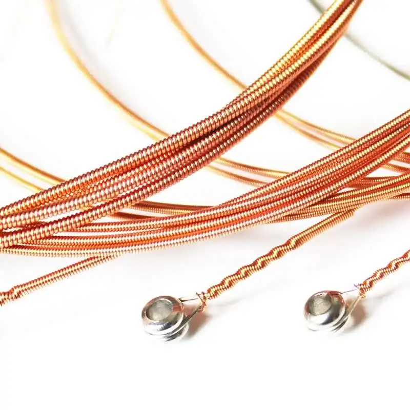 ACOUSTIC Guitar String Hexagonal core+8 nickel FULL,Bronze Bright tone
