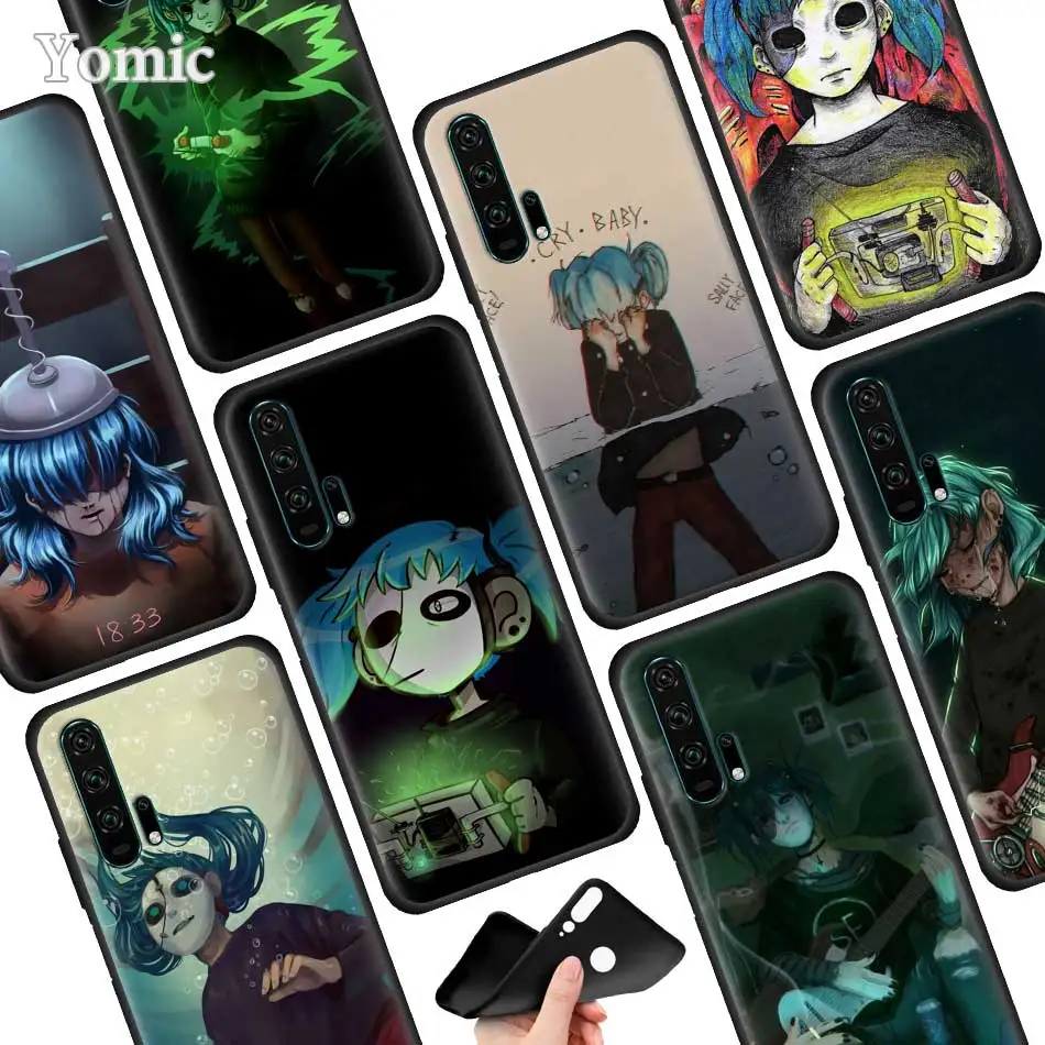 

Sally Face Game Silicone Phone Case for Huawei Honor 20 Pro 20 10 Lite 8X 8C 8A 8S V20 20i Play Enjoy 9S 9E Cover