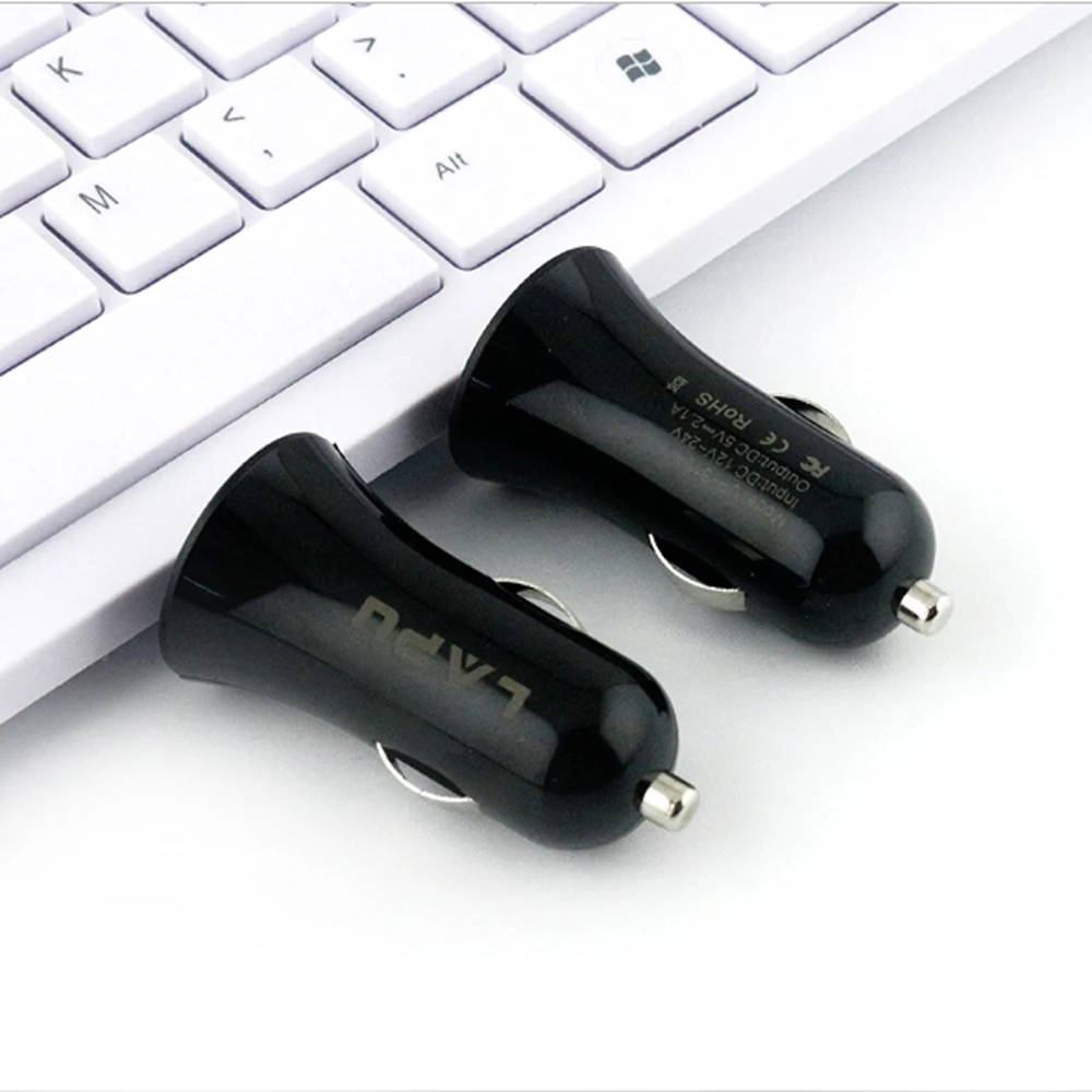 BM 8 Mini USB Автомобильное зарядное устройство со светодиодным цифровым дисплеем