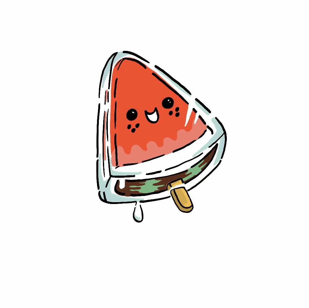 6585cm cartoon watermelon popsicle ironing applique heat transfer 6585cm cartoon watermelon popsicle ironing applique heat transfer