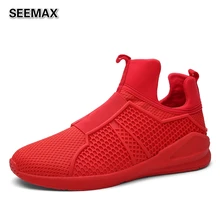 Classic Running Shoes For Men Outdoor High Top Air Mesh Jogging Sport Run Shoes Man Cotton Network Breathable Sneaker Hot Sale