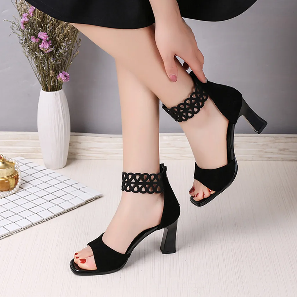 

SIKETU Women's sandals platform women wedges shoes female summer Ankle Shoes sandalias de verano para mujer 2019#G35