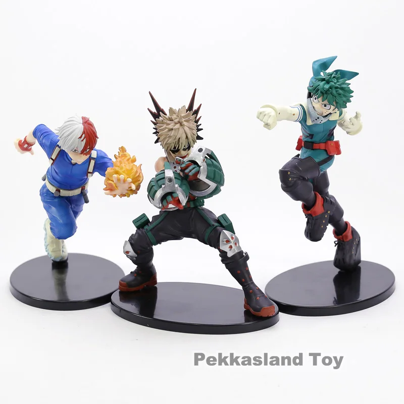 

My Hero Academia Enter the Hero Izuku Midoriya Bakugou Katsuki Todoroki Shoto PVC Figure Collectible Model Toy