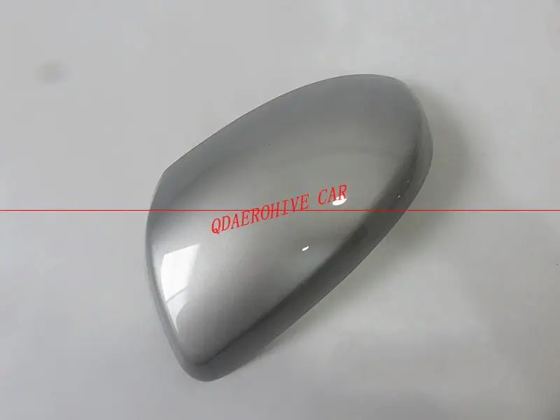 QDAEROHIVE Side Mirror Covers Caps chrome door mirror cover high quality car styling for for Mazda 3 1.6 - Цвет: silver right