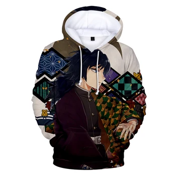 

Hot Sale Demon Slayer Hoodies 3D Print Fashion Sweatshirts Men Spring Fall Winter Harajuku personality streetwear