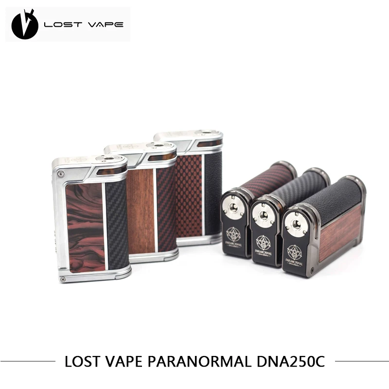 

100% Original Electronic Cigarettes LOSTVAPE PARANORMAL DNA250C Box Mod with Evolv highly advanced DNA250C chipset Lost Vape Cig