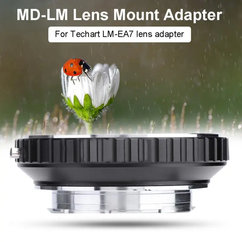 

MD-LM Lens Mount Adapter Support For Techart LM-EA7 Lens Adapter For Leica M Mount Cameras For Minolta Mount Lens