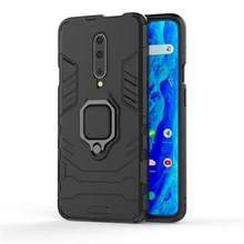 For Oneplus 7 Pro Case Armor Ring Luxury Shockproof TPU+PC Full Back Cover For Oneplus 6T Cover Magnetic Case Car Holder 1+7 Pro