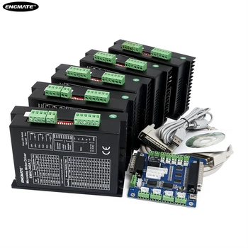 

DIY CNC Kit 5 Axis Breakout Board & Stepper Driver EMA2-080A72 36-110V DC