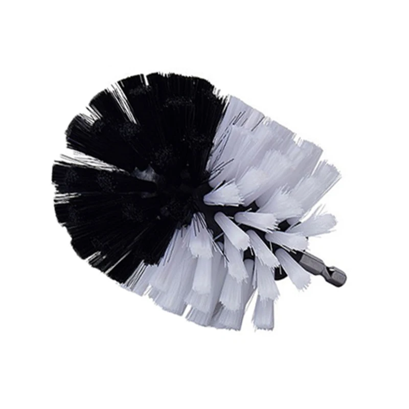 2 3.5 4 5inch Electric Floor Cleaning Brush Drill Power Tool For Removing Stubborn Stains On Stone Mable Ceramic Tile White