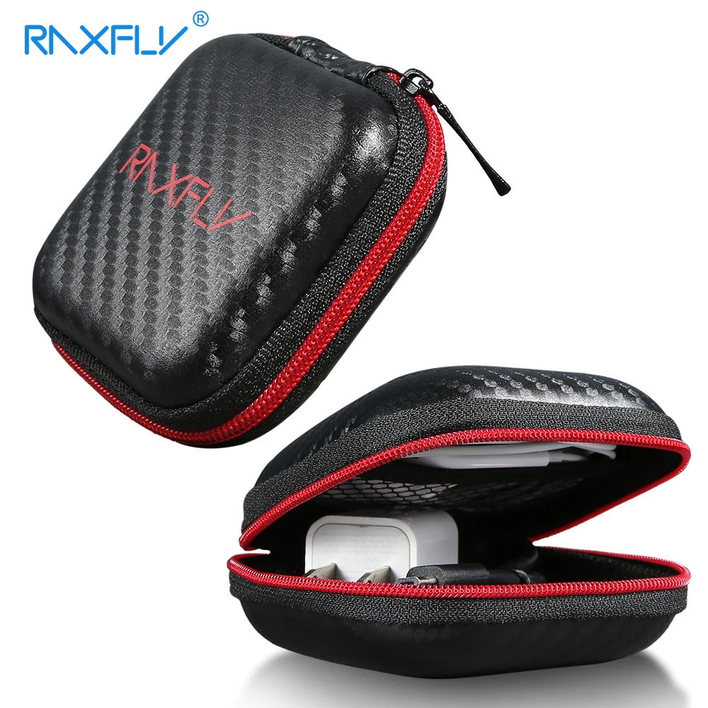 RAXFLY зарядное устройство коробка для наушников чехол хранения наушники USB кабель