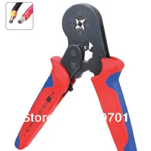 Мини саморегулирующиеся обжимной инструмент обжимные плоскогубцы HSC8 6-4A Для Изолированные клеммы кабельный наконечник с длинными рукавами AWG 24-10 квадратных миллиметров, 0,08-6,0