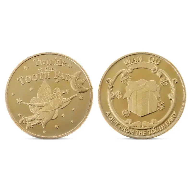

Tooth Fairy Commemorative Coin Collection Gift Souvenir For Chlidren Gift