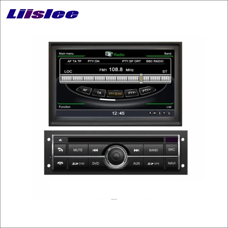 Sale Liislee For Mitsubishi Warrior 2005~2013 Car DVD Stereo Player GPS Navi Navigation Radio CD iPod BT HD Screen Multimedia System 4