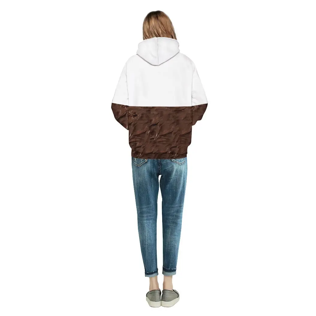 Men/Women New Fashion Spring Autumn Hoodies With Cap 3d Print Nutella Food Hip Hop Sweatshirts Hoodie Tracksuits Tops