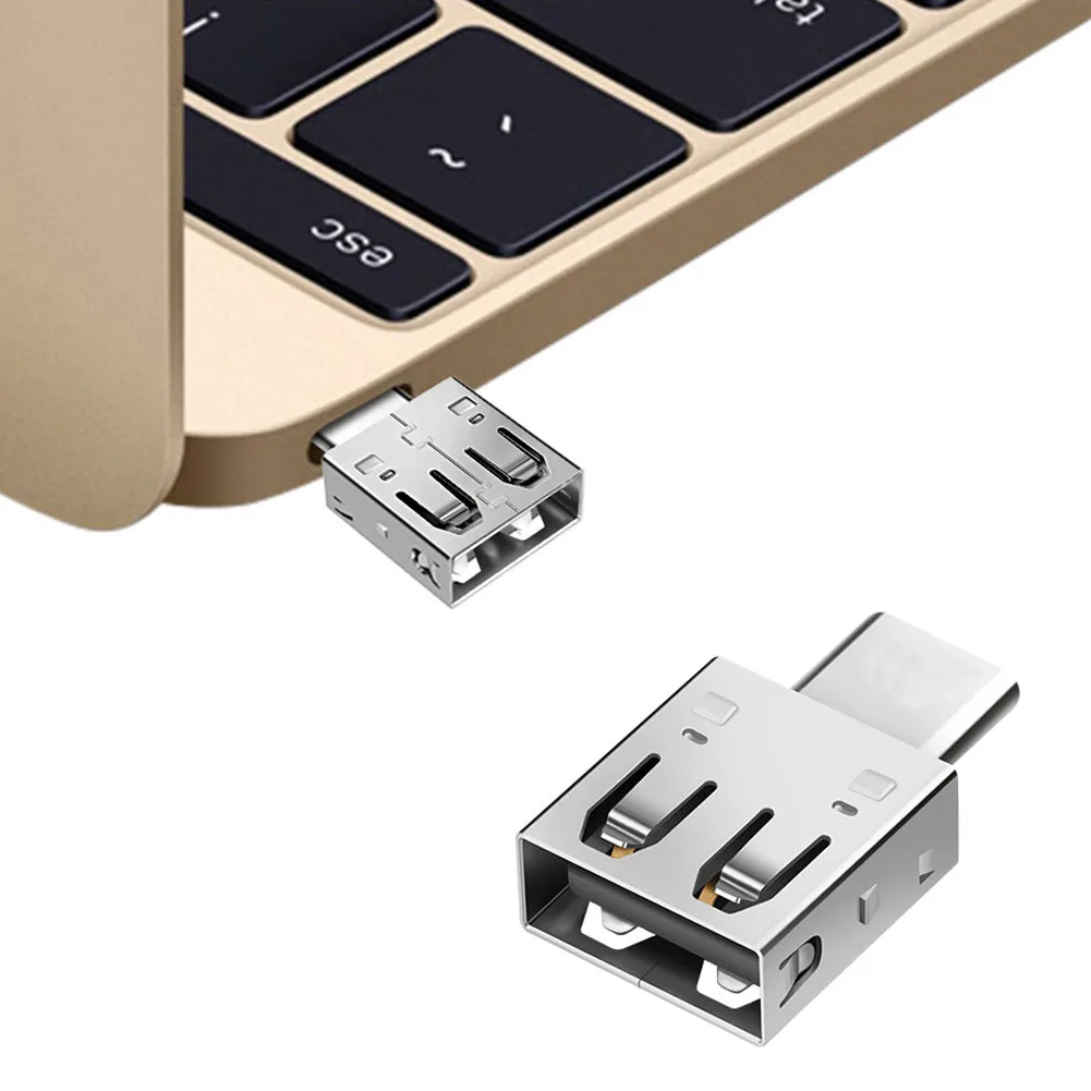 

Type-C Adapter USB2.0 OTG Type C Converter for Macbook Xiaomi Mi Mix Letv LeEco Le X720 Q99 DJA99
