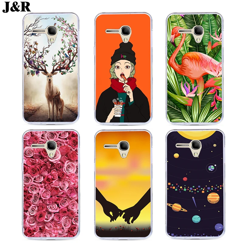 J&ampR Soft TPU Phone Case For Alcatel One Touch Pop3 5.5 5025D Silicone Back Cover Pop 3 5025 5025E 5025G 5025N 5025X |