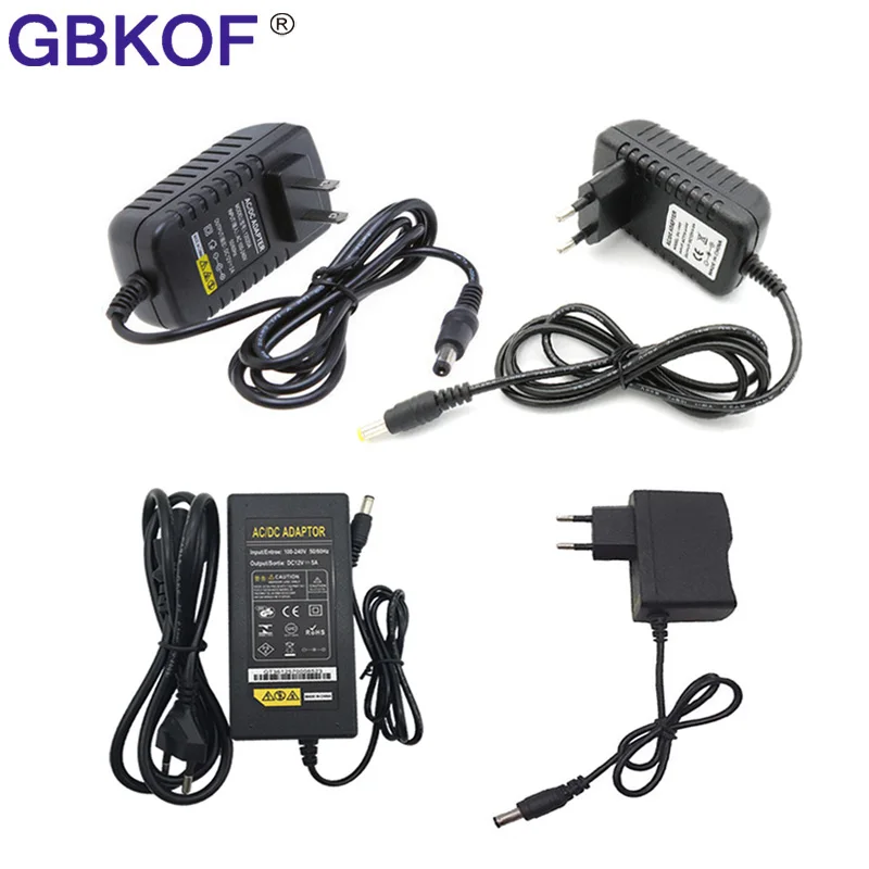 Lite-an AC TO DC 12V 1A 2A 3A 4A LED Power Supply Adapter Transformer UK Plug