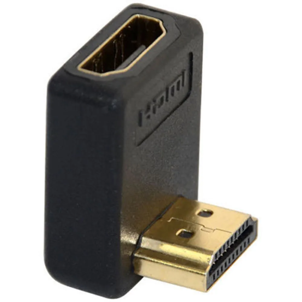 Модный HDMI кабель адаптер конвертеры 90 градусов угол папа к Женский для 1080P HDTV