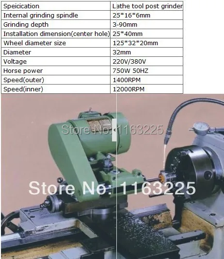 Шлифовальный механизм для машинного оборудования GD-125 шлифовальный инструмент для токарного станка