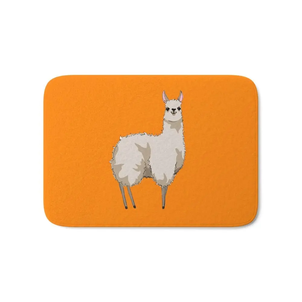 Llama Bath Floor Home Mat Kitchen Indoor Outdoor Front Entrance