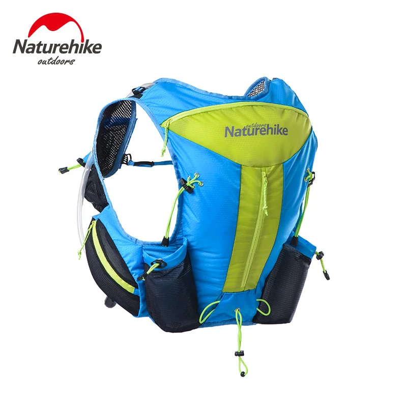 Naturehike Running Bag Outdoor Hiking Trekking Lightweight Marathon Backpack Running Vest Close Fitting Tactical 12L NH70B067-B