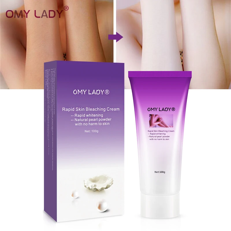 

OMYLADY Rapid Skin Bleaching Cream Summer Beach Body Collagen Quick Whitening Cream Skin Brightening Bleaching