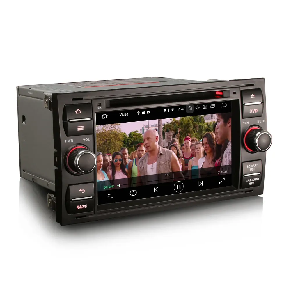 Flash Deal 7" Android 8.1 OS Car DVD Multimedia GPS Radio for Ford Fusion 2006-2011 & C-Max 2005-2007 & Connect 2007-2009 & Kuga 2008-2011 5