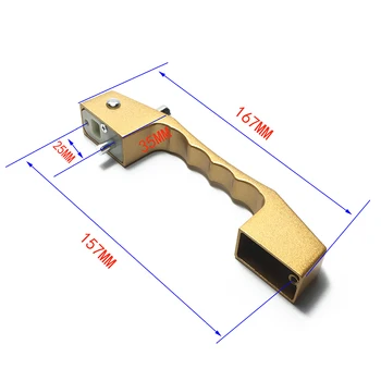 

1 Pcs Screen Door Window Handle Lock Aluminum Alloy Pull Handle Push Button Lock LO88