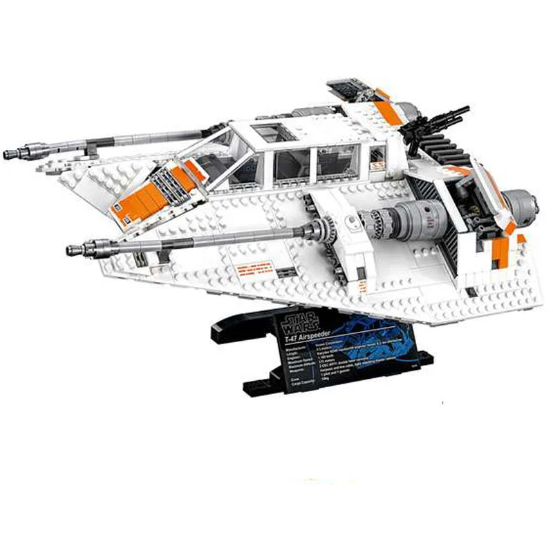 

LEPIN 05084 1468pcs Star Series The Snowspeeder Set Model Building Block Diy Brick Educational Toy For children Gift 10129