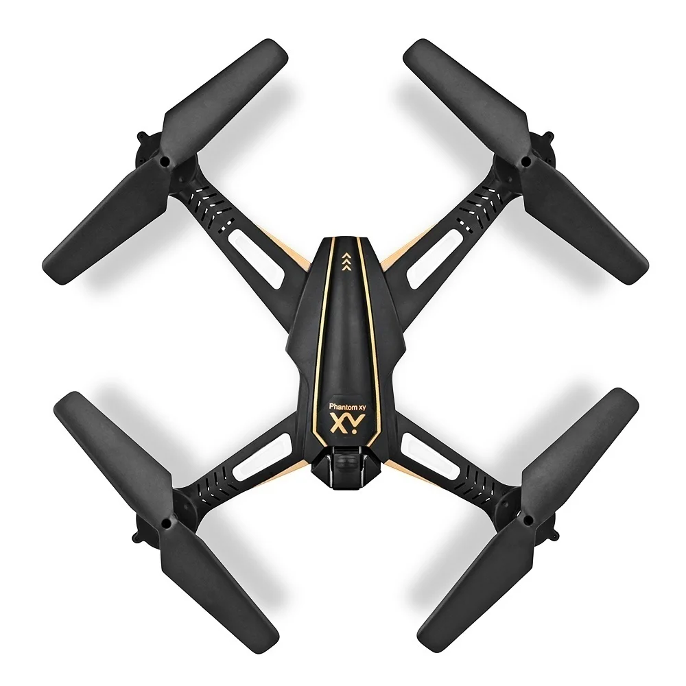 Пульт дистанционного управления Wi-Fi FPV Selfie Drone 0.3MP камера удержание высоты Безголовый режим RC Квадрокоптер RTF Вертолет Q616