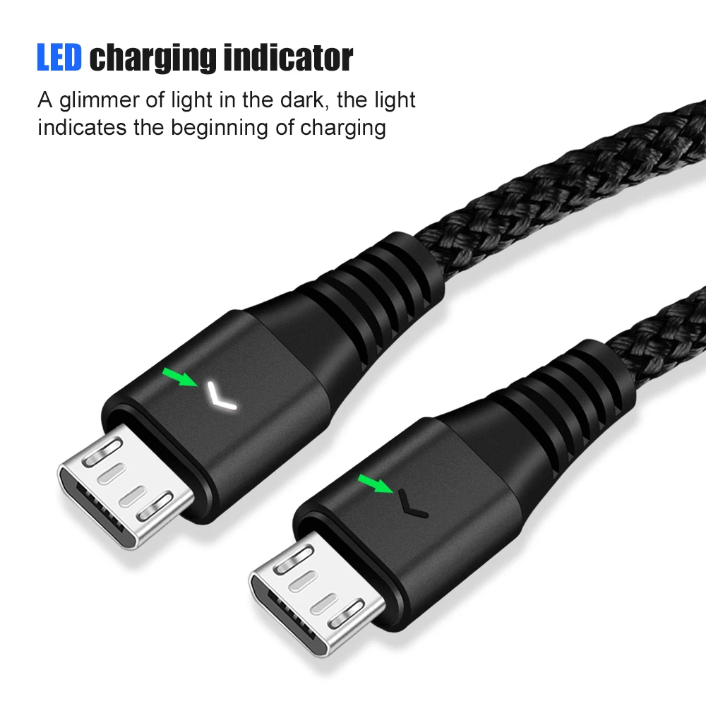 أولاف USB نوع C كابل لسامسونج S9 S8 زائد كابل يو اس بي ل فون Xs ماكس 8 7 USB C المصغّر USB كابل للهاتف المحمول تهمة سريع