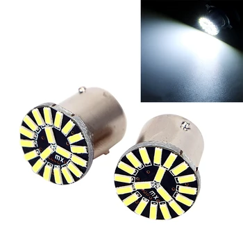 

ITimo DRL 1156 4014 19SMD BA15S Auto Interior Light 1 Pair Universal Tail Brake Lamp Canbus Car LED Turn Signal Bulb